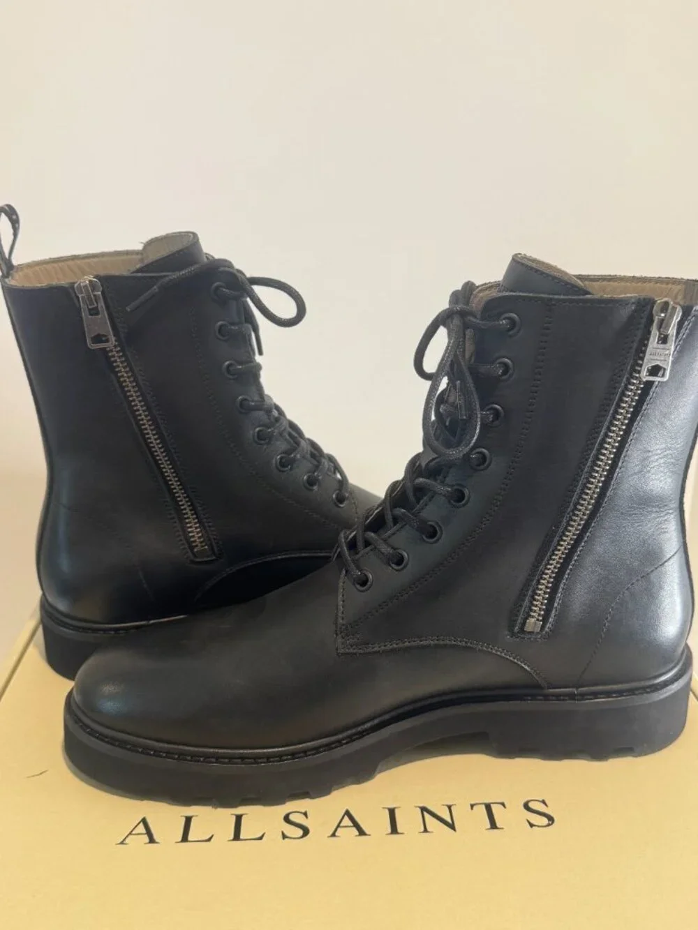 AllSaints Beckett Zip Boot Men's size 7 Brand New